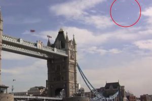Nuevo vídeo OVNI controvertido: Sobre la BBC en Londres.