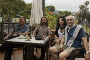 Visita del escritor Daniel Rodellas a Tenerife.