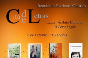 Cita de Letras. Reunión de Escritores Canarios… Clave7 estará allí.