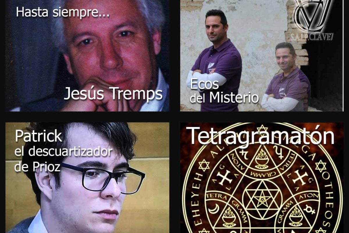 Homenaje a Jesús Tremps. Ecos del Misterio. Patrick, el descuartizador de Pioz. El Tetragramatón
