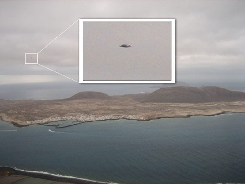 ¿OVNI en La Graciosa?