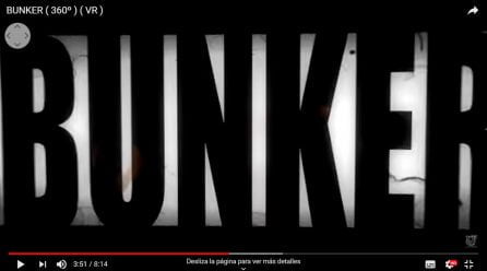 Clave7 explorando un búnker