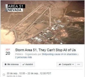 Evento Asalto al Area 51