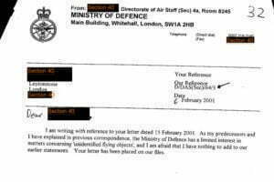 Los archivos OVNI de la RAF en la Red