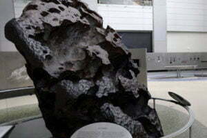 El meteorito que unió cielo con tierra y agua