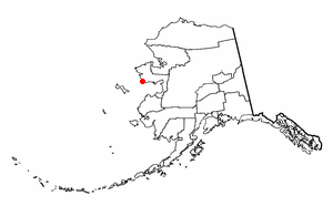 Situación de Nome en Alaska