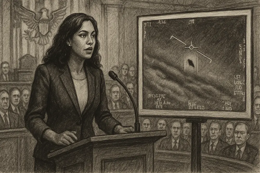 Anna Paulina Luna y los UAP: ¿prestó audiencias sobre “seres interdimensionales”?