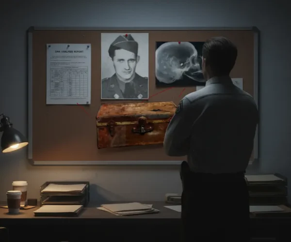 Joseph Mulvaney: el soldado cuyo esqueleto apareció en un baúl