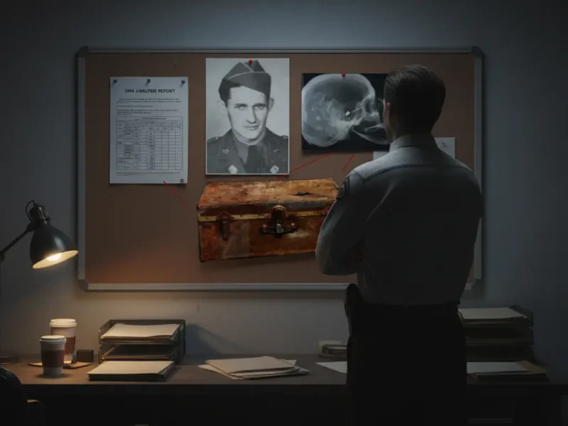 Joseph Mulvaney: el soldado cuyo esqueleto apareció en un baúl