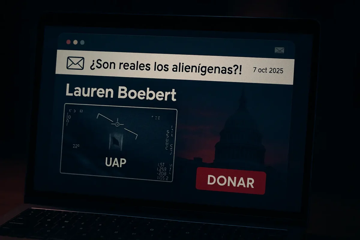 ¿OVNIs por votos? La congresista Lauren Boebert promete revelar los secretos del gobierno