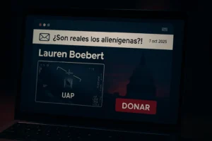 ¿OVNIs por votos? La congresista Lauren Boebert promete revelar los secretos del gobierno