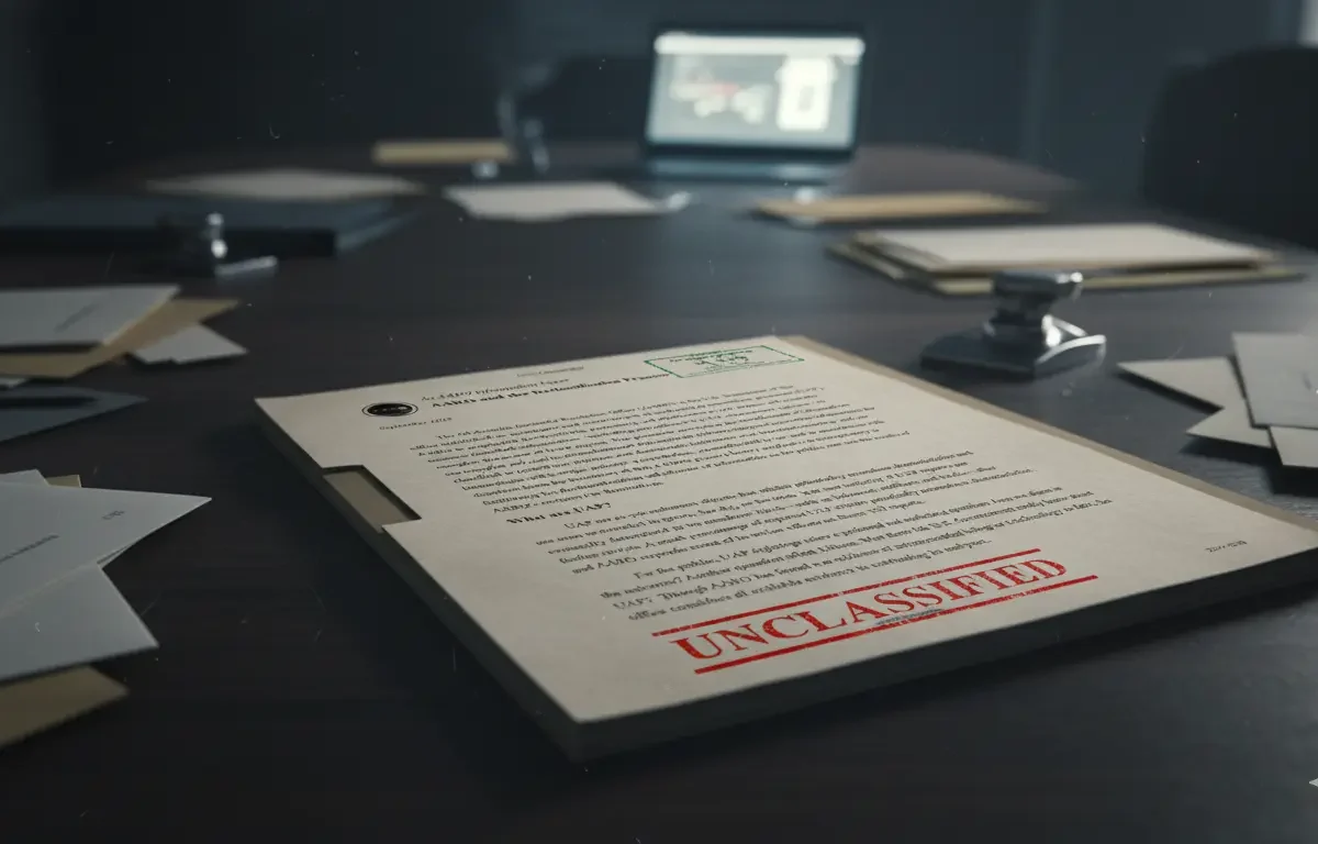 AARO y el laberinto de la desclasificación: cómo decide el Pentágono qué sabemos sobre los UAP