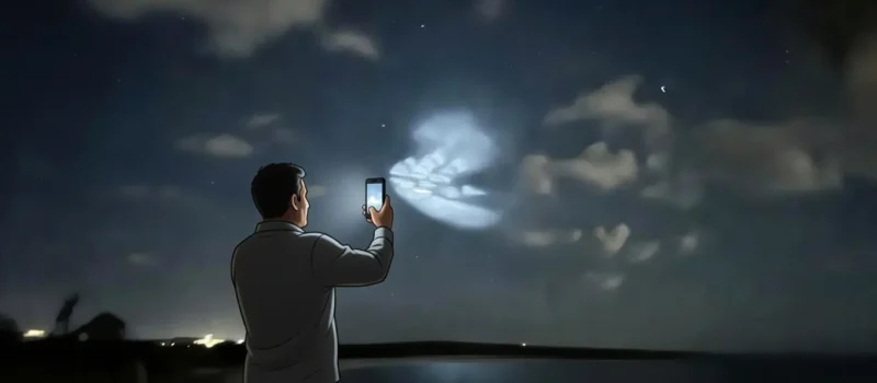 Avistamiento OVNI en Las Flores, en Uruguay: Luz Estática que Intrigó a Vecinos de Maldonado