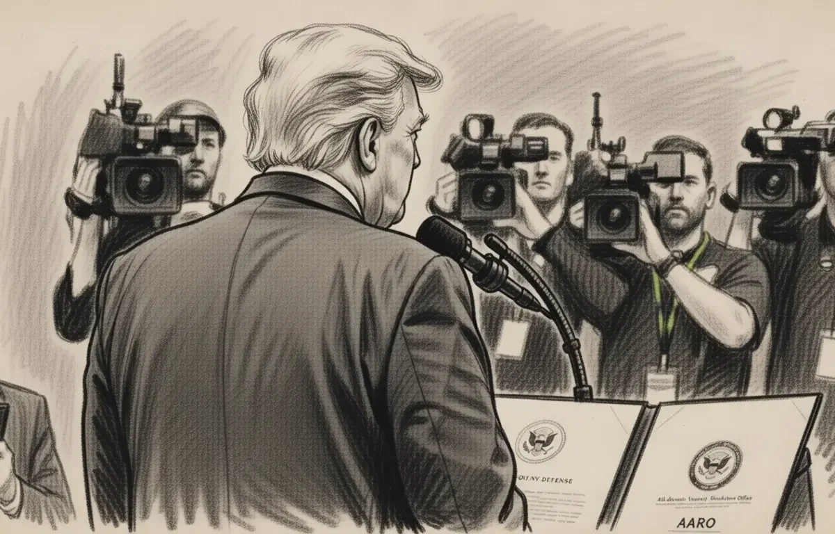 Donald Trump anuncia una posible desclasificación de archivos sobre OVNIS, FANIS y todo lo relacionado con estos temas