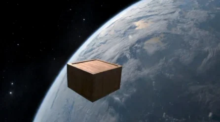 Japón lanza una caja de madera al espacio para combatir la basura espacial