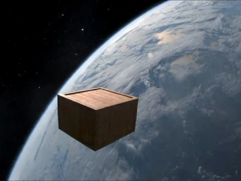 Japón lanza una caja de madera al espacio para combatir la basura espacial