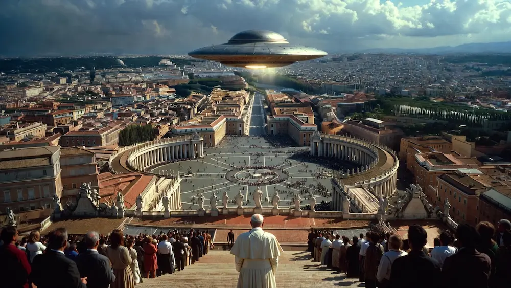 El papa y los OVNIs