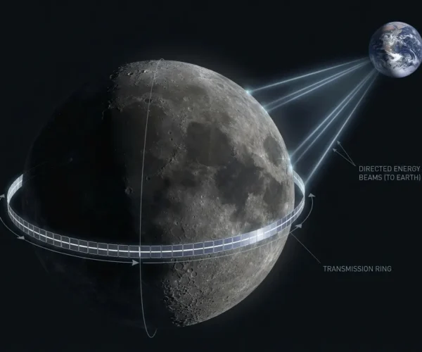 Japón quiere construir un anillo de 10.943 km alrededor de la Luna para llevar energía a la Tierra